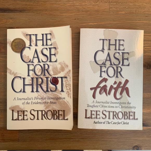 Set of 2 Christian books - The case for Christ & the case for faith Lee Strobel - Picture 1 of 4